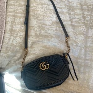 Gucci Marmont Small Matelasse Shoulder Bag